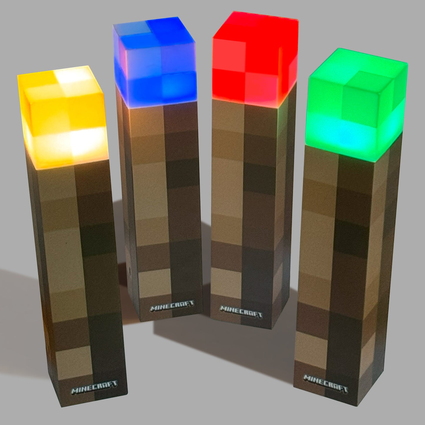 MINECRAFT - LED-Fackel, Torch, Nachtlicht, Wandlampe, dekorative Lichter im Minecraft Design