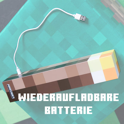 MINECRAFT - LED-Fackel, Torch, Nachtlicht, Wandlampe, dekorative Lichter im Minecraft Design