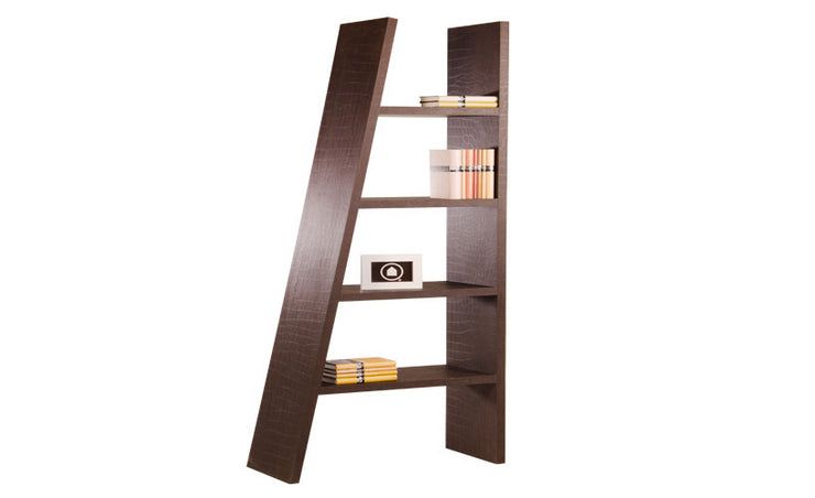 Croco - Regal, Bücherregal, Böden im Leiter-Look in 4 Standregal mit einrichten-24 B–